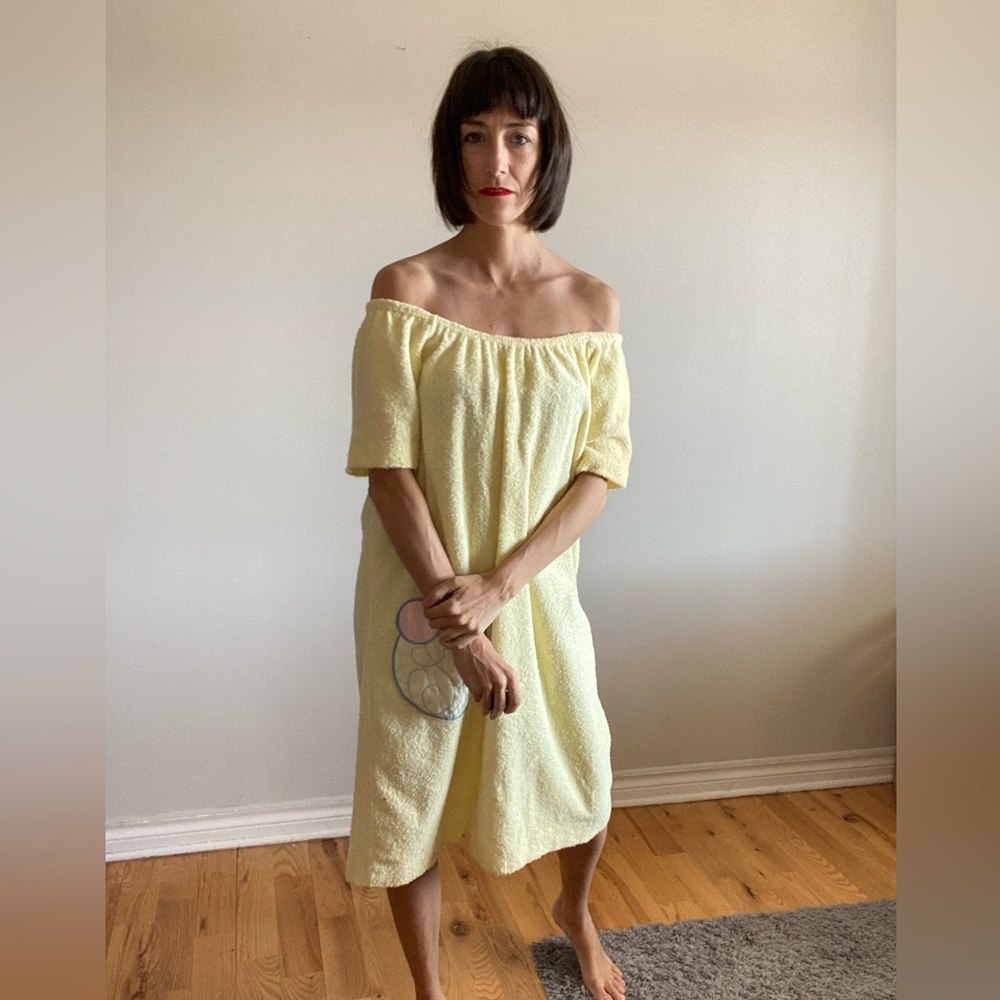 Vintage 1980’s Terry Cloth Dress - Picture 5 of 16